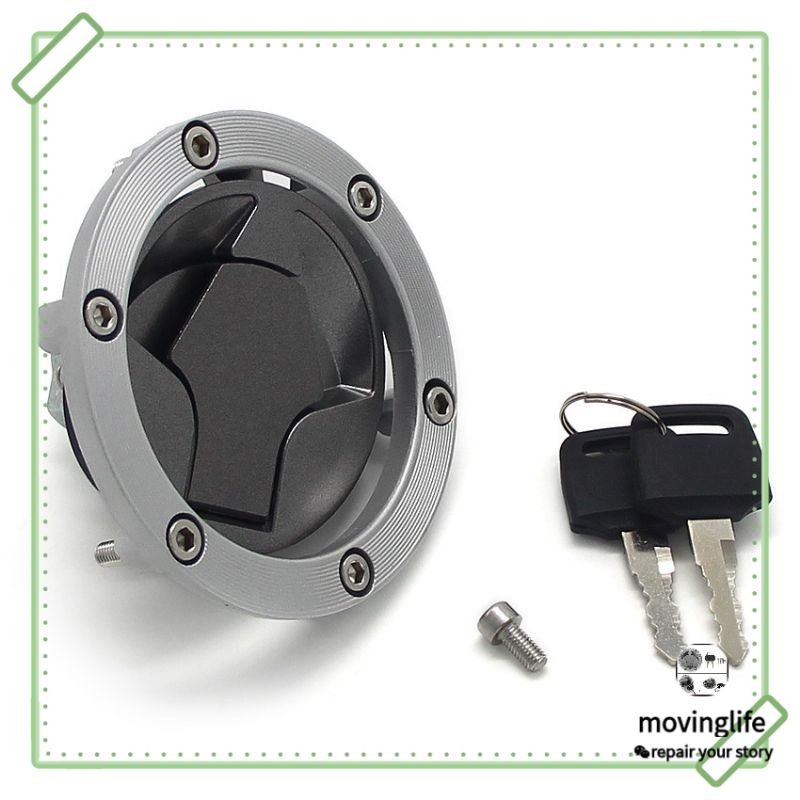 Mới Bộ Ổ Khóa + Chìa Khóa + Chìa Khóa Cho Xe Mô Tô Kawasaki EX250 Ninja 250 / EX300 Ninja 300 / ER250 300 Z250 Z300 / Z250SL