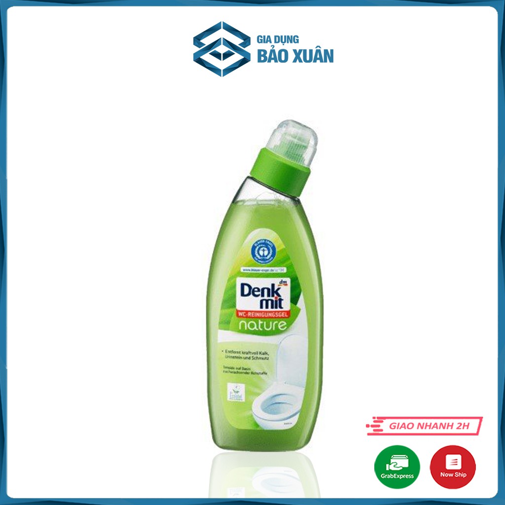 Dung dịch tẩy rửa bồn cầu, nhà vệ sinh Denkmit 750 Ml, hương hoa tự nhiên - Nhập Đức