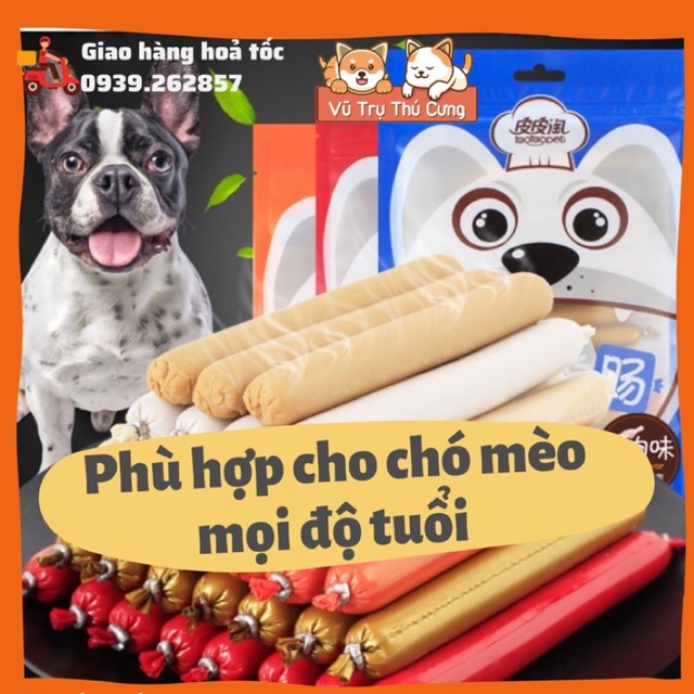 Xúc xích cho chó mèo Taotaopet (1 cây)