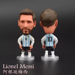 Tượng cầu thủ bóng đá Lionel Messi - Argentina black hair