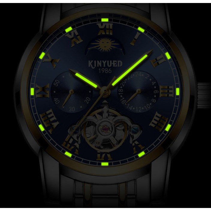 Đồng hồ nam Kinyued JYD-J028 Máy cơ chạy full kim | BigBuy360 - bigbuy360.vn