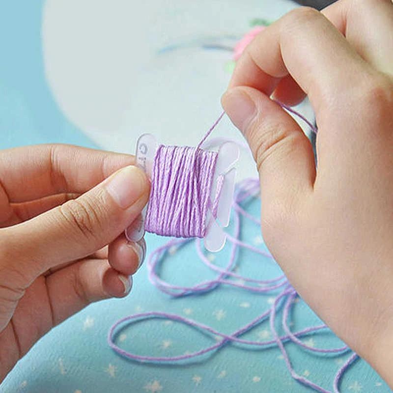 (Phụ Kiện May) Bobbin Thẻ Quấn Chỉ Thêu Tay DMC