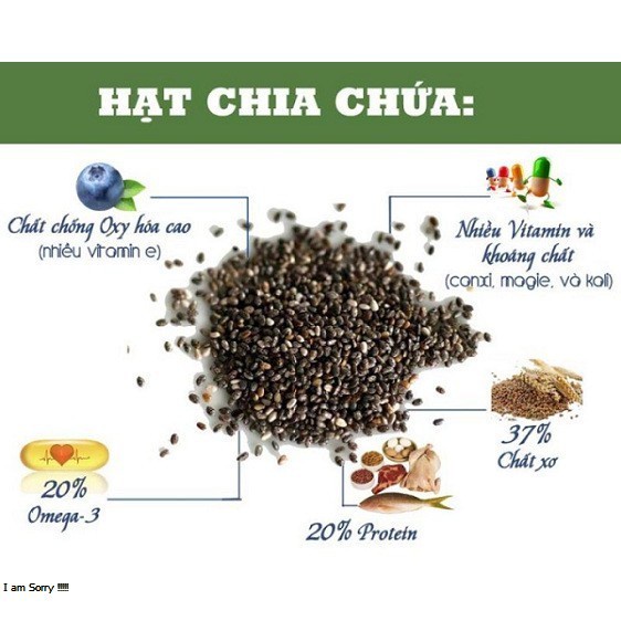 Hạt Chia Úc 1KG Absolute Organic Hữu Cơ Giảm Cân Mới nhất Chuẩn chất lượng Diamondnuts