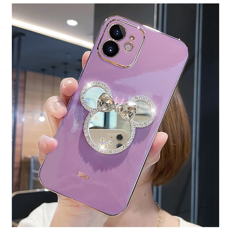 Ốp Điện Thoại Mềm Mịn Có Giá Đỡ Cho OPPO A5 A9 2020 A3S A5S A53 A12 Reno 8T 5 F 7Z 8Z F9 Pro A78 A96 A76 A74 4G A15S