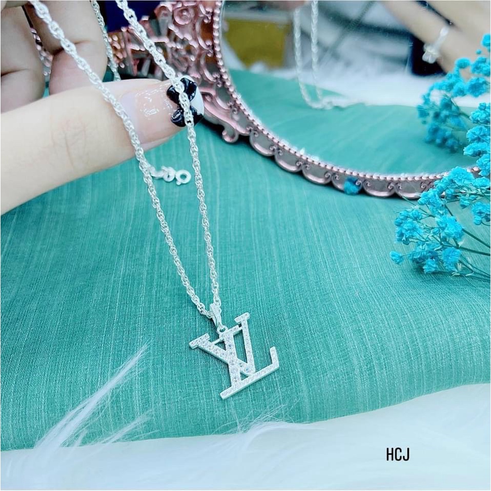 Dây chuyền nữ bạc thật mẫu mới sang chảnh LINH MIU SILVER