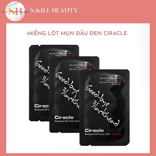 Mặt Nạ Đẩy Mụn Đầu Đen Ciracle Goodbye Blackhead Ciracle Cotton Mask