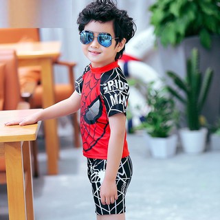 Đồ bơi bé trai hình siêu nhân nhện_BT07