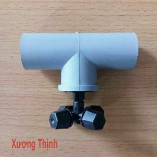 Bộ 12 Béc Phun Sương 4 tia kèm phụ kiện ren vặn 21