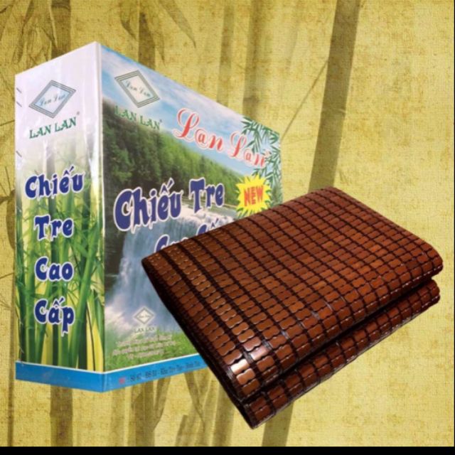 Chiếu Trúc Hạt Nâu 1m4 x 2m ( K Biên)