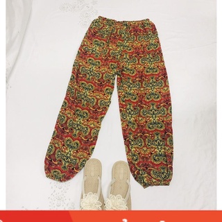 Quần Dài Lanh Thổ Cẩm Nữ Đi Biển Siêu Xinh – Mặc Nhà, Dạo Phố Rộng Rãi Thoải Mái – Có Ảnh Thật, Nhiều Màu