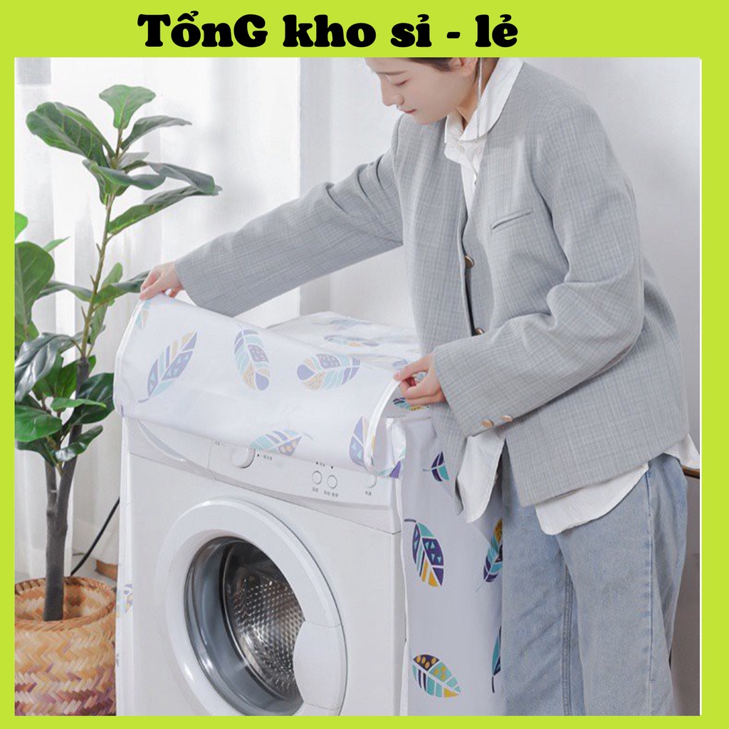 Bọc Trùm Máy Giặt Cửa Đứng, Cửa Ngang Chống Bụi, Chống Thấm Che Phủ Tốt 88275 TỔNG KHO SỈ 88