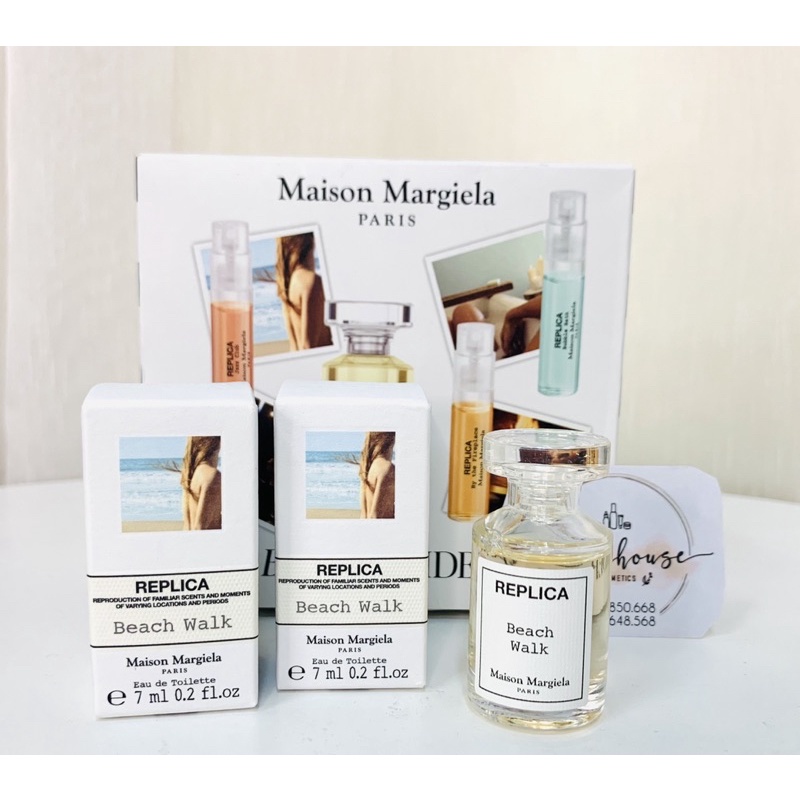 Nước hoa Replica Bubble Bath, Beach Walk mini 7ml fullbox