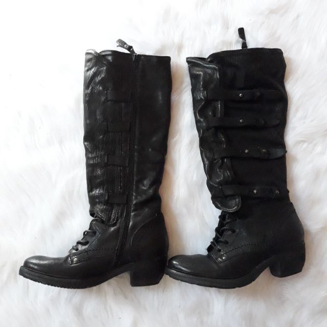 Bốt da thật size 38