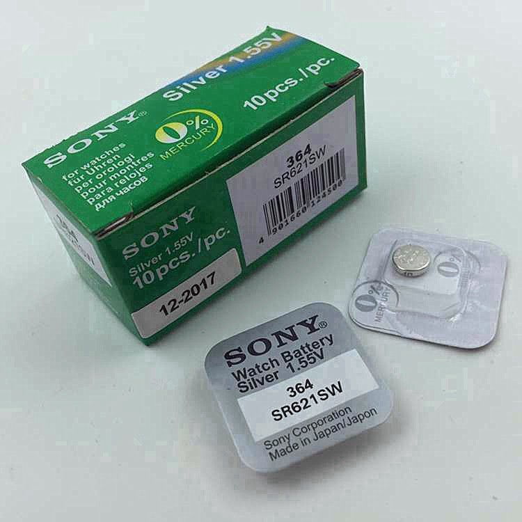 NH17 MCV Pin đồng hồ Sony SR621SW dành cho đồng hồ kim 3 kim (chiếc thấp-Giá 1 viên) 2