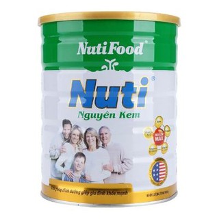 Sữa bột nuti nguyên kem hộp 900g