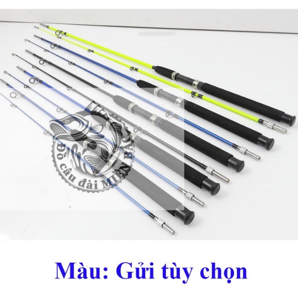 cần câu máy Cần Câu Shiamno 2 Khúc Đặc đủ size 1m35 đến 2m7