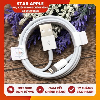[Chính Hãng] Cáp iPhone 7 Plus/X/XS Max Zin Bóc Máy Chính Hãng Apple - Bảo Hành 12 Tháng Lỗi 1 Đổi 1