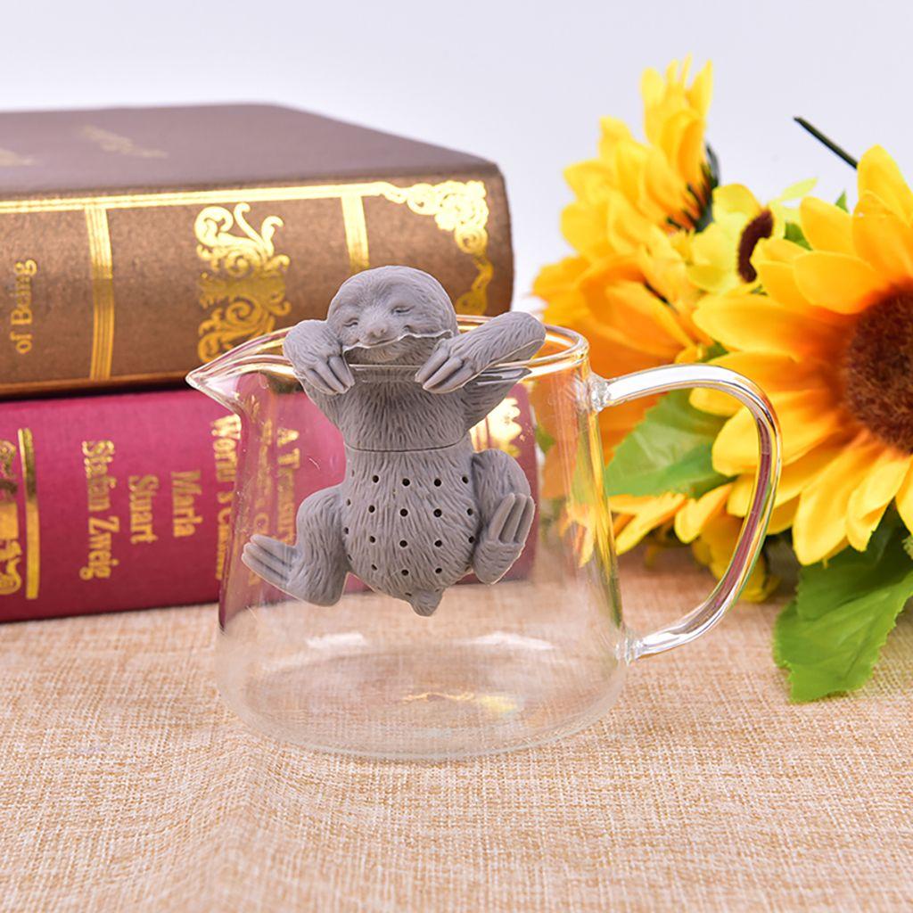1 Dụng Cụ Lọc Trà Hình Con Lười Dễ Thương