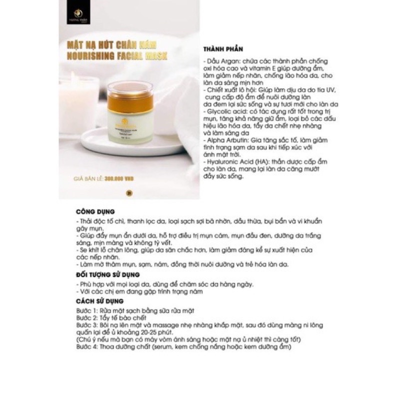 Mặt Nạ Hút Chân Nám Hương Thảo Group