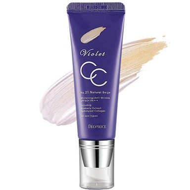 [Hàng mới về] Kem CC Deoproce Violet 50g | BigBuy360 - bigbuy360.vn