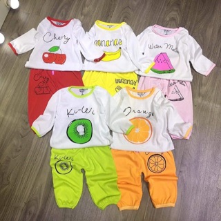 Combo 5 bộ carter dài tay cho bé