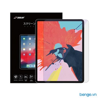 Dán cường lực iPad Pro 12.9" 2020/2018 Zeelot PureGlass 2.5D Clear