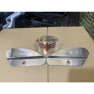 Che chắn inox gác chân xe máy 67