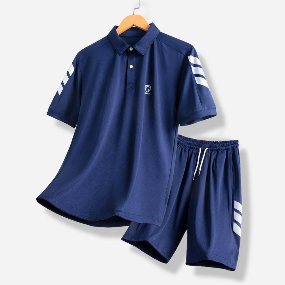Bộ Thể Thao Polo Hè Nam Cổ Polo Chất Liệu Cotton Spandex Form Thể Thao Trẻ Trung - ROUGH *