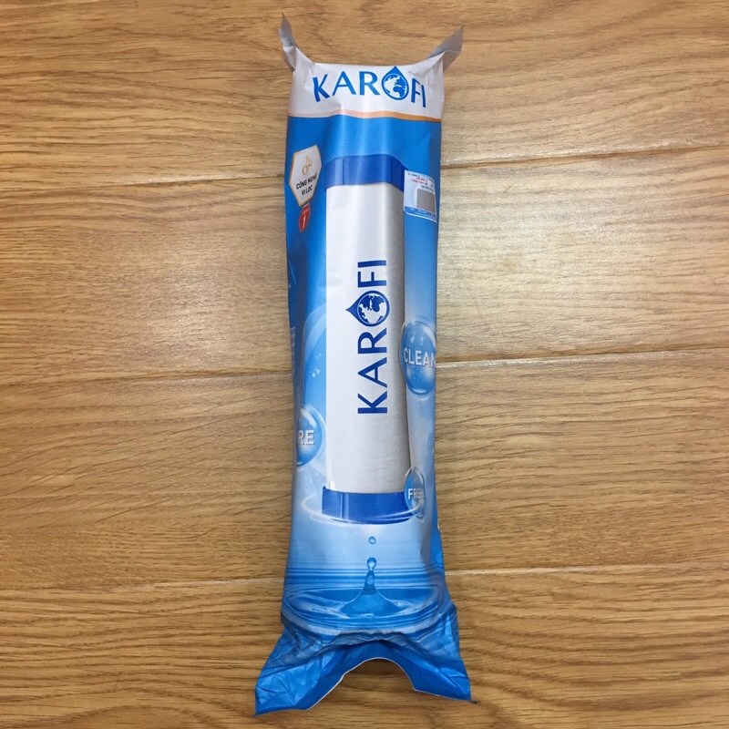 Lõi Lọc Thô Karofi - Lõi Lọc Số 1 karofi, 10&quot;, Hàng Chính Hãng, có ảnh thật