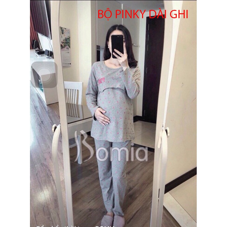 Bộ bầu và sau sinh dài tay PINKY đẹp