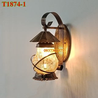 ĐÈN TƯỜNG DẦU BÃO_TĂNG KÈM BÓNG LED