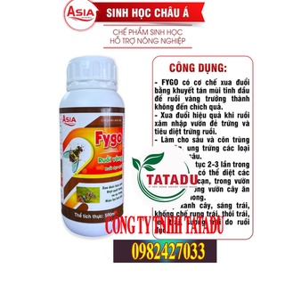 Fygo – đặc trừ ruồi vàng, ruồi đục quả , diệt sạch trứng, ấu trùng, hiệu lực kéo dài chai 500ml