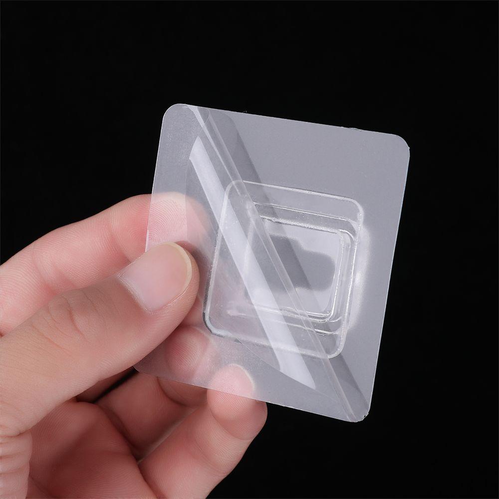 PISTA Set 2 / 5 Móc Dán Tường Trong Suốt Treo Đồ Tiện Dụng