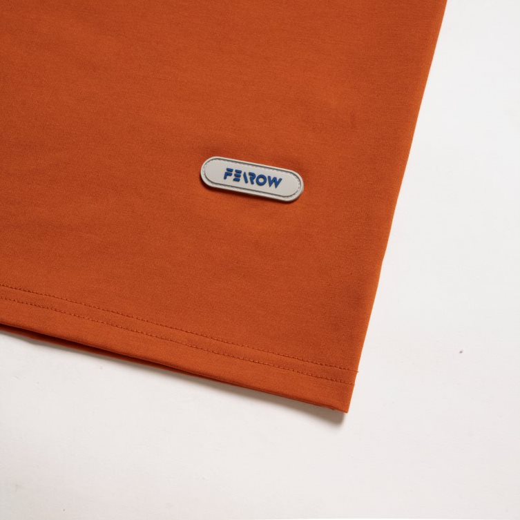 Áo thun nam nữ local brand unisex Fearow Signature Ver 2.0 / Màu Nâu Cam - FW153