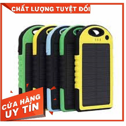 Pin sạc dự phòng năng lượng mặt trời tích hợp đèn LED chống nước AVATECH
