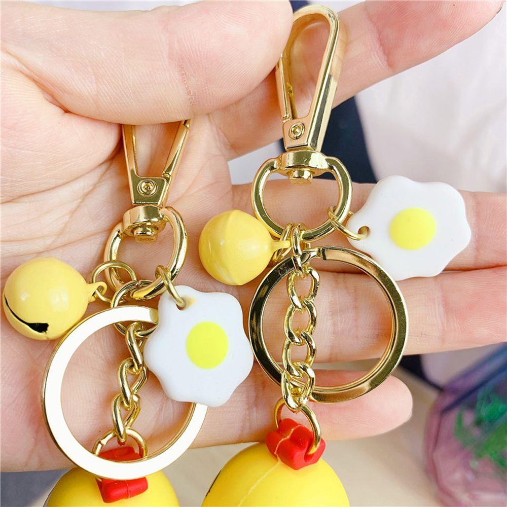 LANFY Móc Khóa Hình Gà Con Hoạt Hình Đáng Yêu