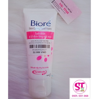Sữa rửa mặt BIORE kháng khuẩn sạch mụn