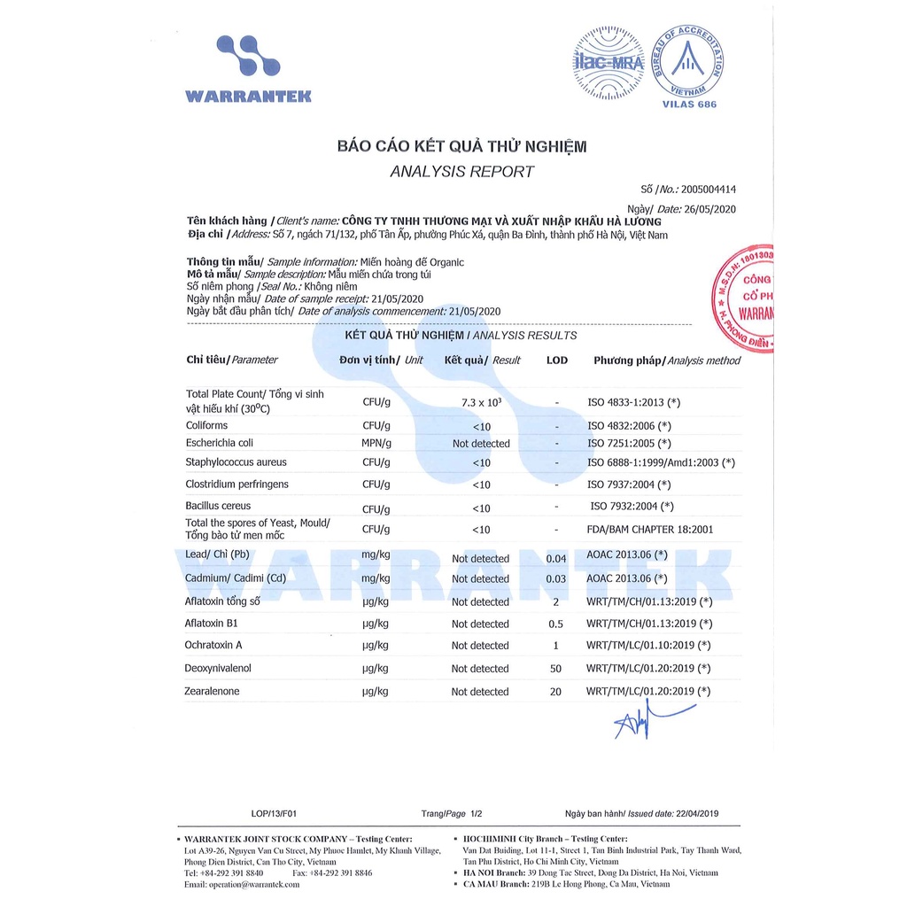 Miến Hàn Quốc Organic King Vermicelli Siêu ngon