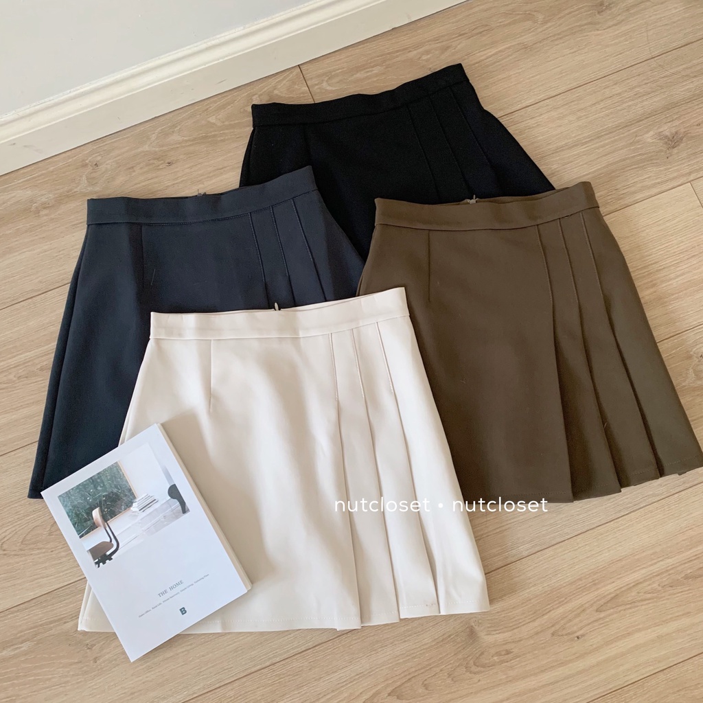 Chân váy zip vạt lệch _ CV0047 | BigBuy360 - bigbuy360.vn