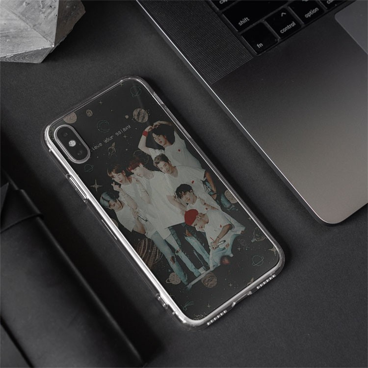 Ốp lưng iphone silicon Idol KPOP BTS I do belive your galaxy BLUBTS0178