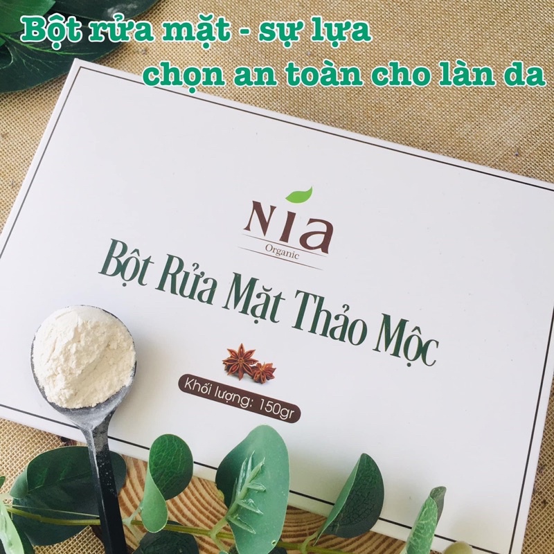 Bột Rửa Mặt - Nia Organic