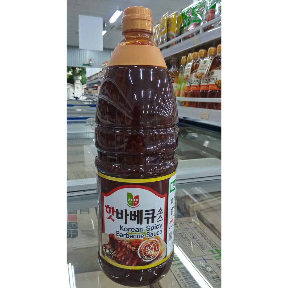 Sốt ướp BBQ cay hàn quốc 2.05kg - 핫 바베큐 소스