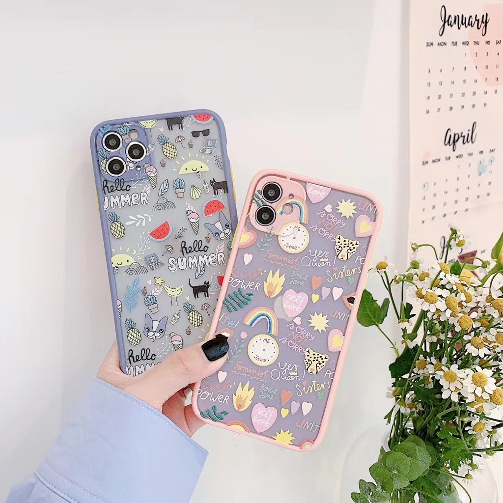 Ốp điện thoại mềm họa tiết 3D dễ thương cho iPhone 11 Pro Promax X XS XR XSmax 6 6s 7 8 plus | BigBuy360 - bigbuy360.vn