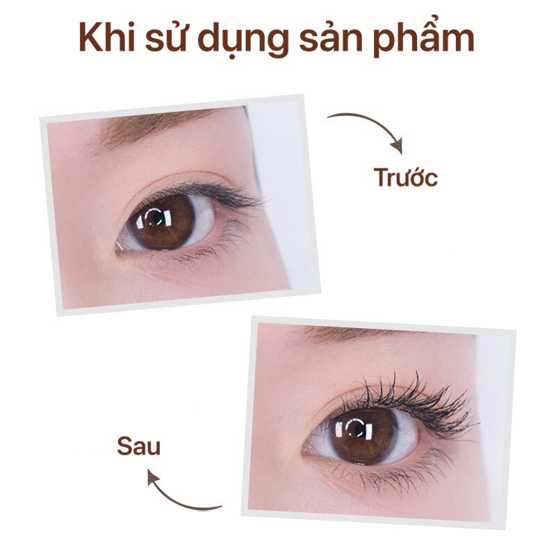 Chuốt mi đào KISS BEAUTY làm cong mi dày mi Long & Curl Mascara chống lem tự nhiên KISS07 | BigBuy360 - bigbuy360.vn