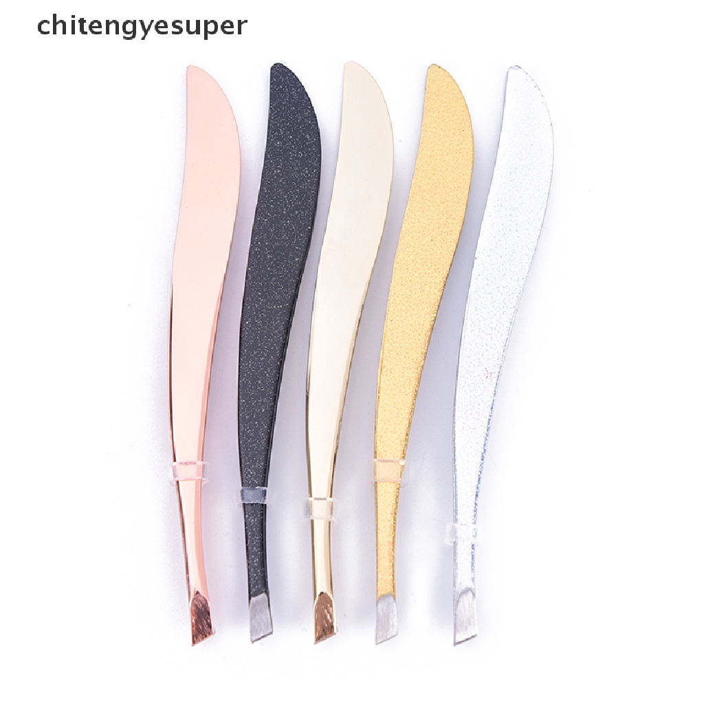 [Hàng mới về] Nhíp tỉa lông mày chuyên nghiệp bằng thép không gỉ tiện dụng