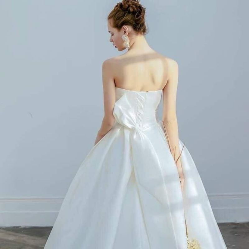 váy cưới cô dâu (3ni1) mặc được 3 kiểu#xuhuong