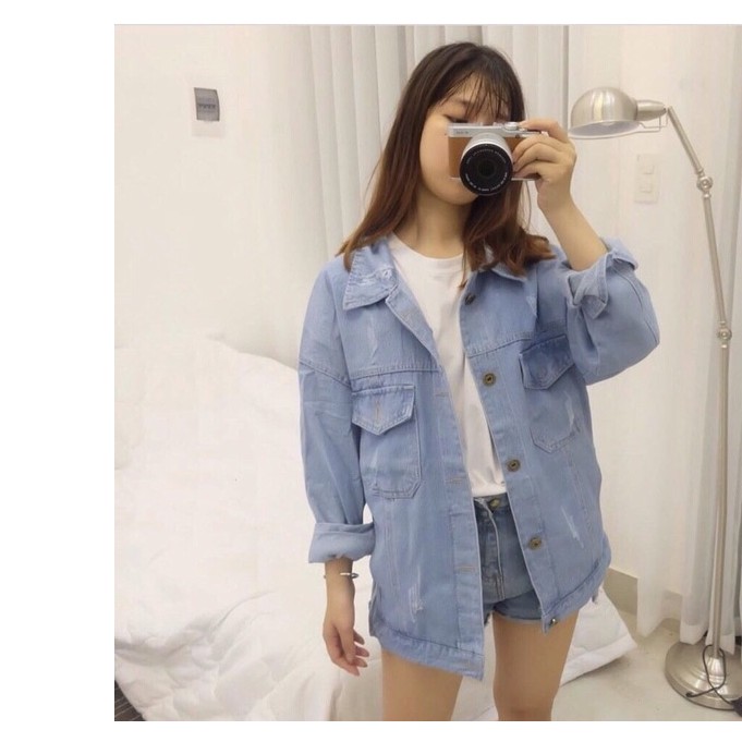 Áo khoác jean nam + nữ ( 3 màu ) unisex fome Rockstorm 0.2001