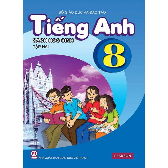 Sách - Tiếng anh lớp 8 - trọn bộ 4 quyển (không kèm đĩa và mã học)