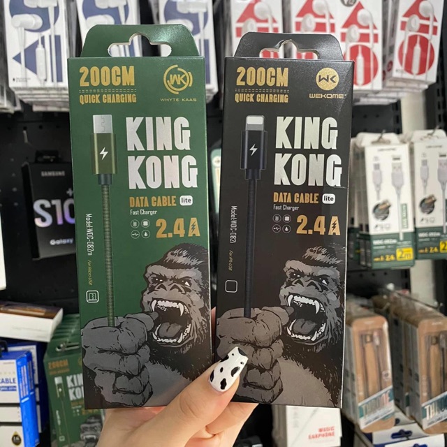 Cap sạc Kinh Kong - siêu nhanh, siêu bền