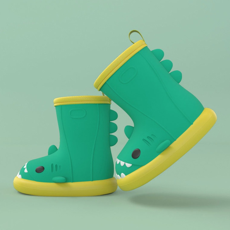 Giày Bốt Đi Mưa Nhẹ Nhàng Dễ Sử Dụng Cho Bé